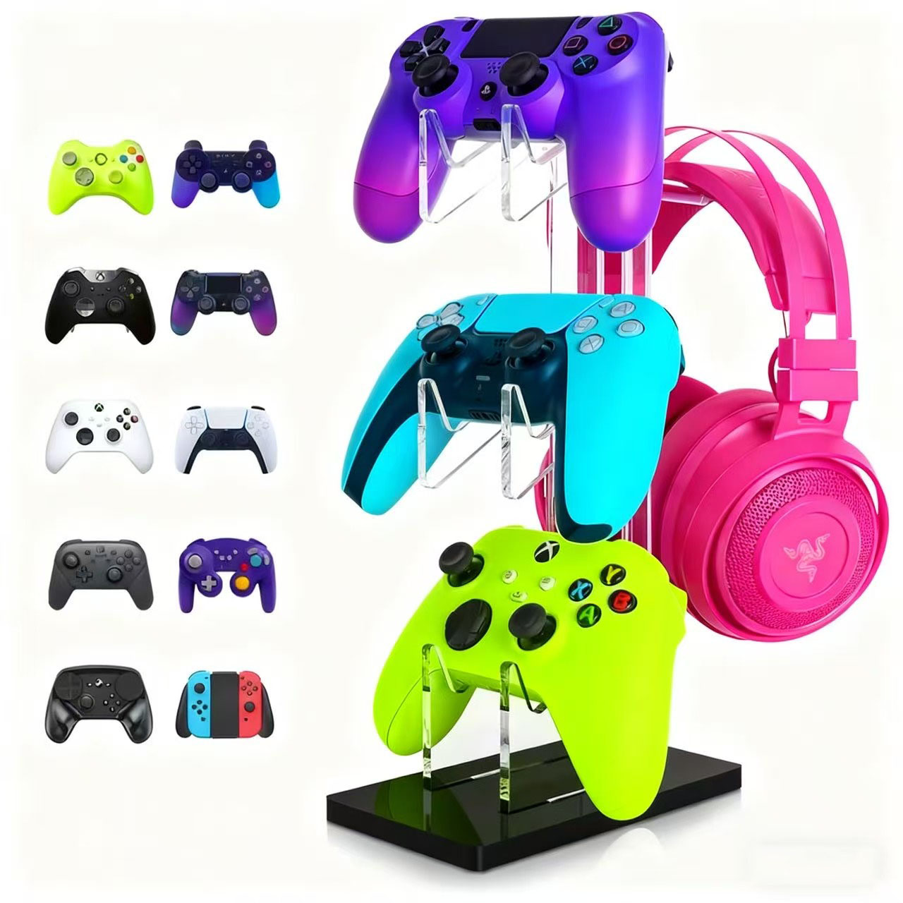 Gaming Accessories Stand - Supporto universale per controller a 2/3