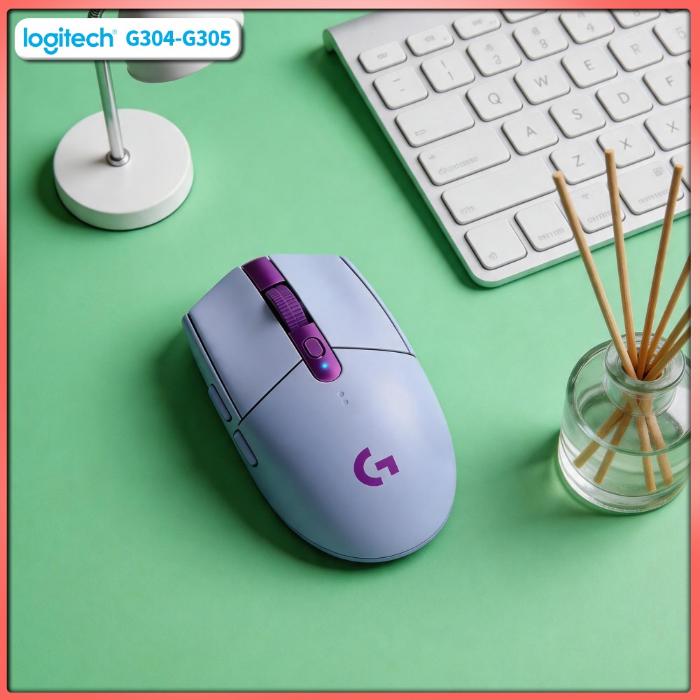Pc Gaming Essentials Accessories - Mouse da Gaming Logitech G305 LIGHTSPEED,
