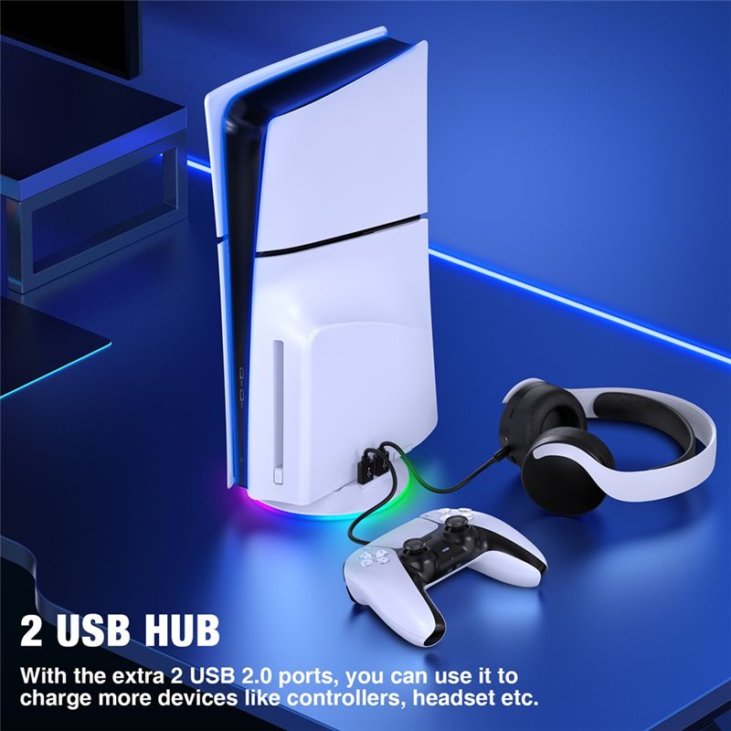 Supporto verticale AED7 con lu - Gaming Accessories Stand recensione e prezzo