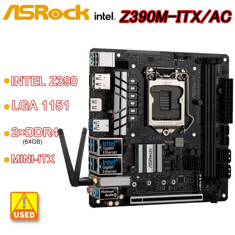 Scheda madre Asrock Z390M-ITX/ - Intel Cpu Core I9 recensione e prezzo